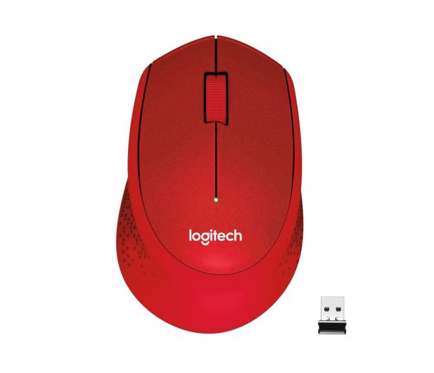 LOGITECH M330 czerwona - 329392 - zdjęcie 4